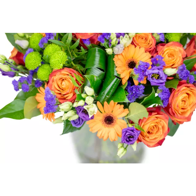 Kytice oranžových květů